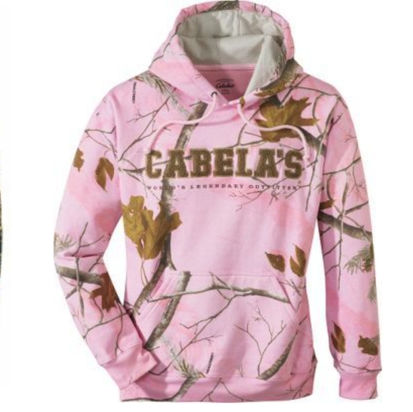 Cabela's | Tops | Cabelas Pink Realtree Hoodie Size Small | Poshmark